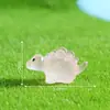 Nuevo producto transfronterizo: paisaje en miniatura creativo con brillo en la oscuridad, lindas decoraciones de dinosaurios pequeños DIY, accesorios de bolsa sorpresa, mini figuras