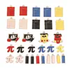 Ventas Directas de Fábrica Dibujos Animados Examen Sombrero de Doctor Lápiz Mochila Accesorios de Aleación Esmaltada Collar Pulsera Accesorios Colgantes