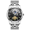 Reloj mecánico tourbillon totalmente automático para hombre TEVISE, impermeable y luminoso, de la provincia de Guangdong, producto de transmisión en vivo Kuaishou