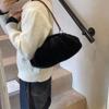 2024 Nueva Moda Personalizada Nubes de Peluche Moda Plisada Bolso de Cadena para Mujer Popular Bolso de Hombro Bajo el Brazo Comercio Exterior