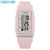 Synoke Nuevo Brazalete Deportivo Reloj Digital Multifuncional Diseño Impermeable Estudiante Masculino y Femenino Corriendo