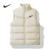 Chaleco de algodón con cuello impermeable y resistente al viento para otoño e invierno, chaleco de color sólido para hombre, chaleco informal cálido, chaqueta deportiva sin mangas a la moda
