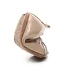 Sapatos de Princesa para Menina Sapatos Infantis com Solado Macio Primavera & Outono Novos Velcro Bonitos Modernos Sapatos de Couro Pequenos para Bebê
