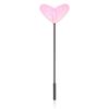Suministro directo de fábrica alternativa diversión para adultos palma de la mano rosa forma de corazón cuero varilla de plástico palma de la mano de cuero una generación de pelo