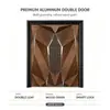 Puerta de Entrada de Villa Aleación de Aluminio Puerta de Entrada Estilo Minimalista Moderno Puerta de Seguridad para el Hogar Puerta de Entrada