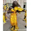 Decoración de Ciudad Escultura de Figura de Cobre Fundido Soldado del Ejército Rojo Larga Marcha Ejército de la Octava Ruta Escultura de Soldado del Ejército Rojo Adornos Culturales Rojos de Cobre Fundido