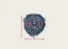 Patches de Tecido Jeans Lavado Retro Moda Coração Pequeno e Estrela de Cinco Pontas para Acessórios de Roupa, Sapatos, Chapéus, Bolsas e Patches Decorativos Bordados