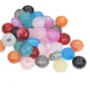 Cuentas de Resina con Purpurina de Cielo Estrellado Cuentas de Agujero Grande Cuentas de Rueda de Ábaco Cuentas para Hilo Cadena de Teléfono DIY Accesorios para Tejer Ropa Bolsas