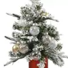 Bola de Natal PET 6cm/8cm 6pcs por caixa Bola Transparente Bola Colorida para Árvore de Natal Pingente Decorações de Natal
