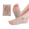 Vendaje Elástico Calcetines de Arco Hombres y Mujeres Pie Plano Deportes Antideslizante Anti-Fricción sebs Almohadilla Ortopédica para el Arco del Pie Agujero Transpirable Almohadilla Central para el Pie