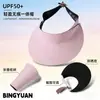 Chapéu de Sol de Aba Larga para Verão Feminino Modelo 2026 Protetor Facial Proteção UV Xale Chapéu de Sol Chapéu para Ciclismo ao Ar Livre Personalizado