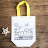 Bolsa de Grafitis No Tejida Bolsa de Clasificación de Basura DIY Material para Bolso de Mano de Producción Pintado a Mano para Niños