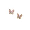 Pendientes de plata S925 con broche para mujer, elegantes pendientes Cyber Red, 2024, nuevos pendientes de nicho de alta gama con explosiones de sentido.