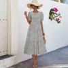 Novedades Primavera y Verano 2026, Artículos Más Vendidos y Populares en Ebay y Amazon, Vestido de Pastel Elegante y Perezoso Estilo Princesa con Mangas Abullonadas