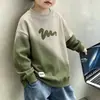 Sudadera para Niños Primavera y Otoño 2026 Nuevo Estilo Ropa de Otoño Top Elegante y de Moda para Niños Medianos y Grandes Suéter Ropa Cálida de Invierno