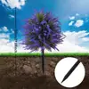 Arranjo de Flores Artificiais Lavanda Roxo Provençal para Decoração Externa Buquê com Estacas de Solo Flor de Seda Lavanda