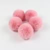En Stock Bolas de Piel Sintética de Conejo Accesorios para el Cabello DIY Llaveros Decoraciones para Zapatos y Sombreros Accesorios para Ropa Bolas de Felpa de Colores Fábrica al por Mayor