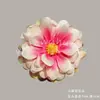 Flores Artificiales, Cabezas Pequeñas de Flores de Margarita, Crisantemos de Bola, Tela de Seda, Materiales para Arreglos Florales de Broche de Flor Hecho a Mano DIY, Decoraciones de Flores Falsas al por Mayor