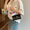 Bolso Pequeño de Cadena Bolso para Teléfono Móvil para Mujer 2026 Nuevo Moda Tendencia Brillante Bolso Cuadrado Pequeño Versátil Bolso Pequeño de Hombro Cruzado