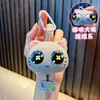 Llavero Squishy para Alivio del Estrés de Gato con Ojos Saltones, Llavero Divertido para Desahogarse, Juguete para Alivio del Estrés de Gatito con Ojos Saltones, Pequeño Regalo