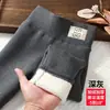 Leggings para Niña Otoño e Invierno Ropa Exterior Cintura Alta Algodón Pantalones Gruesos para Niños Pantalones de Algodón para Niños Grandes Pantalones de Polar de una Pieza