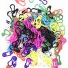 C3012583 Suministro Directo de Fábrica Pin de Plástico Hebilla de Lana de 8 Colores Pin para Niños Pin de Posicionamiento de Lana