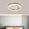 [Uau] Lâmpada de Teto Retangular Estilo Italiano High-End 2025 Nova Espectro Completo Proteção para os Olhos Lâmpada de Quarto