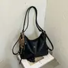 Bolsa Tote de Moda para Viajes de Otoño 2026 Mochila Retro de Gran Capacidad Bolso de Hombro Cruzado Simple de Color Sólido