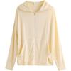 Ropa de Protección Solar Seda de Hielo para Mujer Verano Versátil 2025 Nueva Delgada con Capucha Holgada Blanqueadora Fresca Transpirable Camisa Holgada de Protección Solar