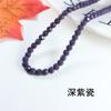 Accesorios de joyería para bricolaje, pulsera hecha a mano con cuentas, 32 cuentas de tierra con superficie cortada, cuentas sueltas de cristal de jade.