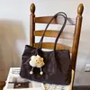 Bolso Retro de Gama Alta Meilade Marrón para Mujer 2026 Nuevo de Gran Capacidad para Viajes Diarios Bolso de Hombro Único Bolso de Mano Tote