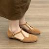 Sandalias Romanas de Verano Retro Tejidas Huecas de Piel de Vaca de Primera Capa para Mujer, Sandalias de Mujer Artísticas y Versátiles con Tira Trasera y Puntera