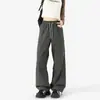 Pantalones de trabajo softshell a prueba de tres usos estilo americano, pierna recta, corte holgado, nueva colección de otoño, marca de tendencia para exteriores, elásticos, modernos y casuales para parejas