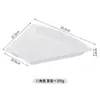 Travessa de servir em plástico, estilo japonês, design criativo, tamanho grande para uso doméstico, espessa e resistente a quedas, adequada para pratos frios, bares, KTVs, lanches e frutas