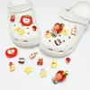 Decoraciones Creativas de Resina con Forma de Lazo, Caramelos de Leche Imitación Estilo Macaron, Dijes de Resina para Zapatos tipo Clogs al por Mayor