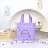 Bolsas Ecológicas Pequeñas Termoselladas de Tela No Tejida en Stock, Bolsas de Regalo Plegables con Impresión de Logo, Bolsas de Regalo con Asas Imprimibles
