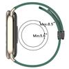 Extra Grande Adequado para Xiaomi Mi Band 10 Pulseira 9/8 Geração Universal Nfc12Mm Silicone Cor Pura Magnética Dobrável