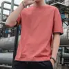 Ropa Holgada de Estilo Nuevo 2026 para Hombre de Manga Corta Transfronteriza Marca de Moda Top Falso de Dos Piezas Media Manga Camiseta de Hombre