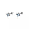 Aretes Simples para Niños Sentido del Diseño Personalidad Tornillo Americano Cartílago del Oído Stud Nicho Explosivos Pendientes Elegantes Pendientes de Mujer