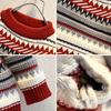 Suéter Nuevo para Niños 2025 Otoño e Invierno Ropa de Punto de Cuello Redondo para Niños Top Cálido Elegante para Niños Pequeños Moderno