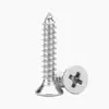 Fabricante Original Ka Hierro Níquelado Tornillos Autorroscantes de Cabeza Avellanada Phillips M1-M3 Tornillos Autorroscantes de Cabeza Plana Phillips Tornillos