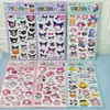 Linda Chica Kuromi Sanrio Pegatina de Espuma DIY Melody Perro Blanco Grande Corazón de Chica Pegatina para Cuaderno