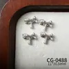 Decorações de Laço com Zircônia para Nail Art, Não Desbota, Unhas Wearable de Luxo Leve, DIY para Capinha de Celular, Laço com Zircônia que Preserva a Cor