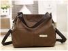 Transfronteiriça Nova bolsa feminina de Ombro Casual bolsa feminina Bolsa Transversal Retro Europeia e Americana Costura Bolsa grande feminina