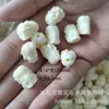 Cuentas de Fruta Marfil Perforadas para Joyería Pulsera Colgante Accesorios de Cuentas Recolectadas León Despertando Accesorios Valientes