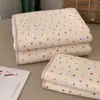 Exportado a Corea, Juego de Tres Piezas de Cubre Cama de Algodón Doble Cara, Colcha de Algodón Acolchada de Cuatro Estaciones Antideslizante Libre de Arrugas, Colchoneta de Tatami