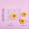 Molde Pequeno Squishy Girassol Laço Abelha Flor de Cacto Brinquedo Squishy Molde de Silicone