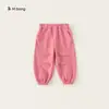 Pantalones Estilo Primavera y OtoñoColección de Bienestar Pantalones para Bebés de Trasero Grande Pantalones PP para Bebés y Niños Pequeños Joggers Pantalones Largos Pantalones Deportivos para Niños