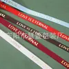 Cinta de Satín Dorada con Foil de 1 cm con Letras en Inglés, Empaque Floral, Decoración de Ramo para Floristería, Materiales de Empaque, Venta al por Mayor para Manualidades