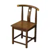 Cadeira de Madeira Maciça Estilo Chinês Antigo Encosto de Madeira de Borracha Cadeira de Chá Cadeira de Jantar Fabricante de Cadeiras de Madeira Venda Direta Atacado Preço Especial Liquidação
